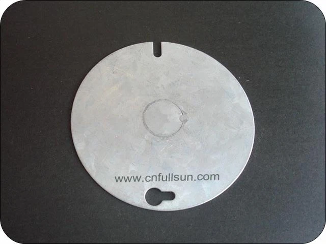 Runde Metallboxabdeckung