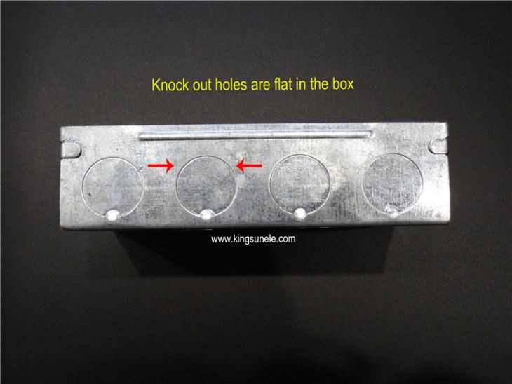 Light Switch Mounting Box