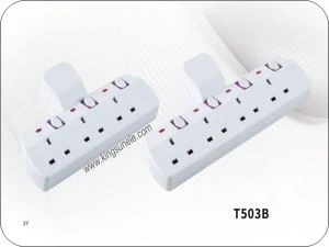 Verlängerungsbuchse mit Anzeigelampe 13Amp UK-Buchse für den Heimgebrauch