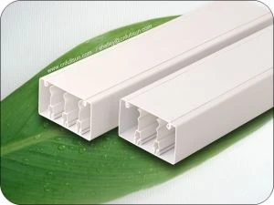 PVC Trunking Dampproof High Strength Tenacity für elektrische Kabel