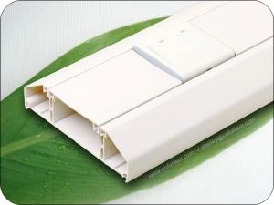 PVC Kabel Trunking Slotted Trunking Fire Retardant