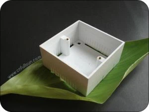 PVC Elektrische Box 1 Gang Feuerhemmend